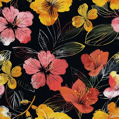 Obrázok produktu pre OUTDOOR DEKOSTOFFE OXFORD - Motiv Blumen I DX5281