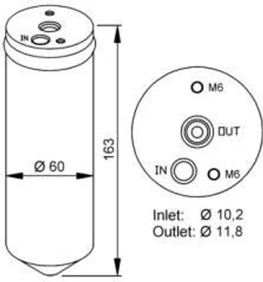 Produktbild von NRF Trockner, Klimaanlage  33222