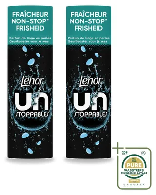Produktbild von 2 x Lenor Unstoppables Wäscheparfüm Fresh - 235 g - Vorratspackung - 2 Stücke