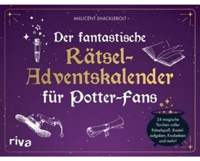 Immagine prodotto di Un calendario dell'Avvento a tema Harry Potter, pieno di enigmi fantastici