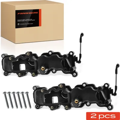 Produktbild von Frankberg 2x Ansaugkrümmer Saugrohrmodul für VW Touareg Audi A4 8E B7 8K B8 A6 4F 4G C6