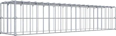 Produktbild von Anbaugabione Typ 3 100 cm x 20 cm x 20 cm (L x H x T), Maschenweite 5 cm x 10 cm, C-Ring