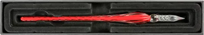 Produktbild von Jacques Herbin Gedrehte Glasfeder 18cm - Rouge caroubier 21822T