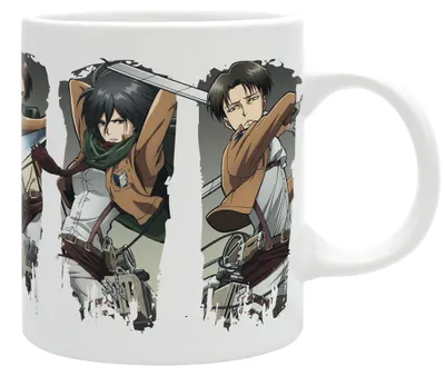 Keramik-Tasse Attack on Titan Season 2, 320 ml