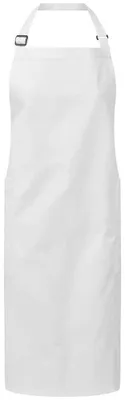 Immagine prodotto di Premier - Grembiule con pettorina, Fairtrade LT3639 (taglia unica) (bianco)