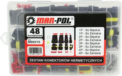 Produktbild von Set von wasserdichten Steckverbinder 52Stück 40421