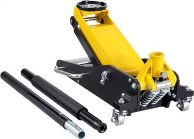 Obrázok produktu pre Hydraulický manévrovací zdvihák 2t - Dvojpiestový zdvihák na auto - Robustný zdvihák na osobné a úžitkové vozidlá - Príslušenstvo na údržbu vozidiel
