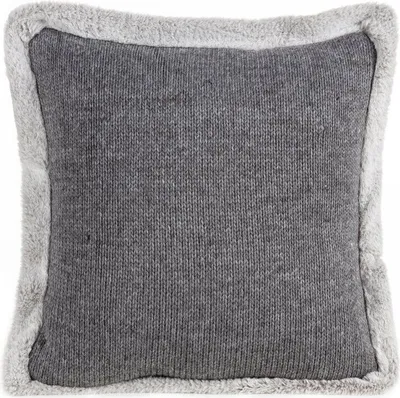 Image de Eurofirany Taie d'oreiller Noël 45x45 cm gris Décoration