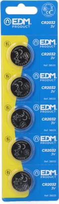 Produktbild von Micro-Batterie Knopf Lithium Max-pro Cr2032 3 V ø20 x 3,2 mm, Blister 5 Stück