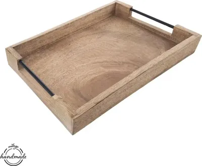 Produktbild von ORION Serviertablett Mango 405 x 30 cm Holz/Metall 153881