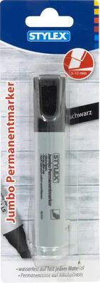 Produktbild von Stylex 32805 Jumbo Permanentmarker schwarz 3 - 10 mm Stärke
