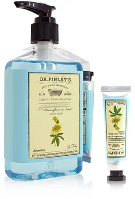 Immagine prodotto di Set regalo per la cura delle mani con fiori di passiflora e neroli, prodotto dal Dr. Finlay