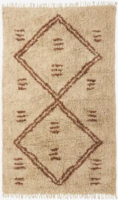 Produktbild von Teppich LEAH 240*160cm handgefertigt – Natur