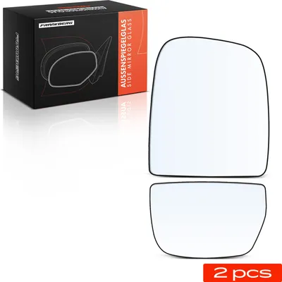 Image de Frankberg 2x Verre de rétroviseur Rétroviseur extérieur Avant Droit pour Iveco Daily IV V VI Fourgon