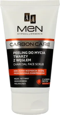Immagine prodotto di AA Men Carbon Care Scrub viso al carbone 150ml