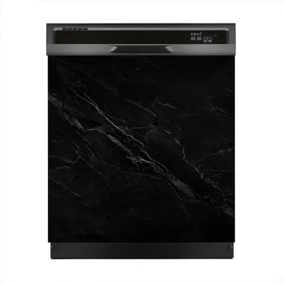 Produktbild von Magnete Dekorative 60x60 cm Küche Magnetmatte Spülmaschine - schwarz Marmor