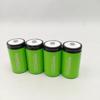 Image de Amazon Basics Piles rechargeables de type D, 10 000 mAh, NiMH, Autres (21,99)
