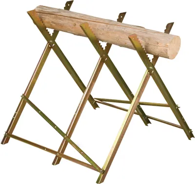 Obrázok produktu pre Holzstar Sägebock SB 1 verzahnte Auflagefläche Länge 80 cm klappbarer Holzbock
