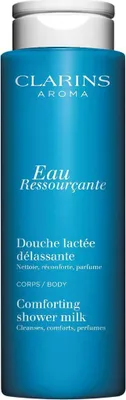 Productafbeelding van Clarins Eau Ressourcante, Douchemelk, 200 ml, Geschikt voor volwassenen, Vrouwen, Lichaam, Geschikt voor alle huidtypes