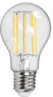 Produktbild von MCSHINE 11452285 E27 12W 2700K LED-Lampe, Birnenform, Sockel E27, 12 Watt, Warmweiß, 2700 K,