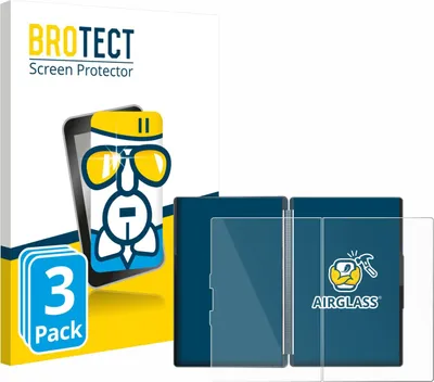 Produktbild von 3x BROTECT Schutzglas für Lenovo Yoga Book 9 14IAH10 Schutzfolie Panzer Folie Glas Display Schutz klar