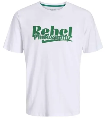 Produktbild von T-Shirt Jj Rebel 12279421-WHITE für Herren