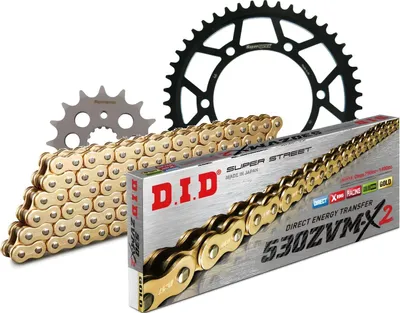 Obrázek produktu pro Řetězová sada DID steel 530ZVM-X / 112 endless