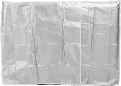 Image de Couverture de climatiseur de fen?tre protection solaire imperméable ? la poussière pour l'hiver ? l'ext?rieur 105x40x75 cm / 41.3x15.7x29.5in