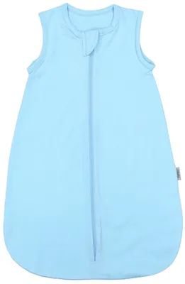 Produktbild von TupTam Sommerschlafsack Baby Schlafsack  en Materialien 0.5 TOG Unisex, Farbe: Hellblau, Größe: 50-56