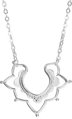 Produktbild von Trendige Bohemian Halskette aus Silber für Damen KP21071