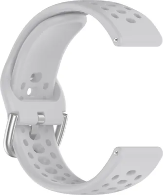 Produktbild von INF Amazfit Active 2 Armband - Atmungsaktiver Silikon Sport Ersatz Grau