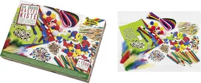 Produktbild von folia Die große Bastel-Kiste, über 1.300 Teile