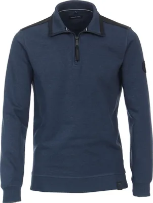 Produktbild von CASAMODA - Herren Sweatshirt Zip (423797500), Größe: 3XL, Farbe: Petrol