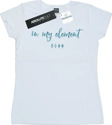 Obrázek produktu pro Disney - Dámské tričko "Frozen 2 In My Element" BI21784 (M) (White)