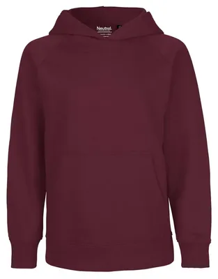 Obrázok produktu pre Neutrálna mikina s kapucňou pre deti LT3848 (122) (bordová)