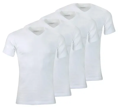 Immagine prodotto di Canotte da uomo Athena-Ecopack con scollo a V, realizzata al 100% in cotone. Prodotto ecologico
