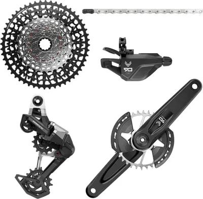 Produktbild von Sram Eagle 90 Fahrradkomponentengruppe Silber 170 mm 32t / 10-52t Silber 170 mm 32t