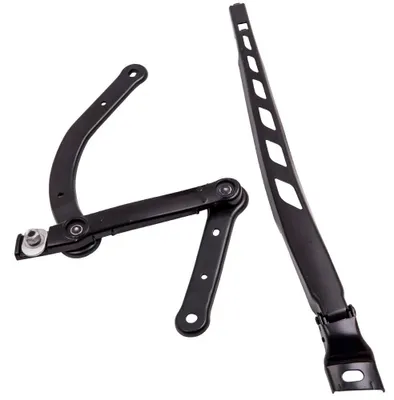 Image de Bras d'essuie-glace avant droit - BMW Série 5/Série 6 E60 E61 E63 E64 - compatible avec les modèles 2003-2010 - Remplace les références d'origine 61617185366, 7185366 et 61617035100