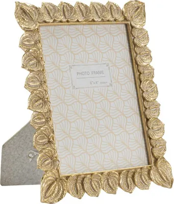 Zdjęcie produktu dla Paris Prix 142625, Ramka na pojedyncze zdjęcie, Polyresin, Szkło, Złoto, Stół, 15 x 20 cm, Prostokątny