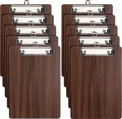 Zdjęcie produktu dla Clipboard A5 - Drewniane clipboardy - 10 sztuk - Twarda tektura