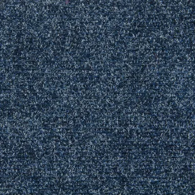 Produktbild von Nadelfilz Teppichboden als Fliesen Selbstliegende Teppichfliesen blau in 50x50 cm Nadelvlies Teppichbodenfliesen von Schatex ideal für Büro