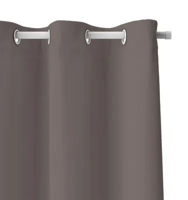 Obrázok produktu pre Home Elements Zatemňovací záves 245 x 140 cm, tmavo hnedá