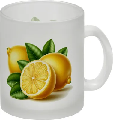 Produktbild von Zitronen Glas Tasse