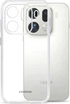 Produktbild von Mobilize Gelly Case Durchsichtig Handyhülle für OPPO Find X9 Pro Hülle Flexibles TPU Backcover - Transparent