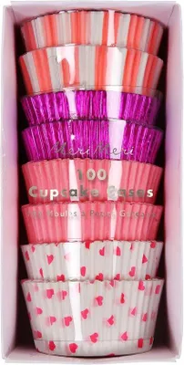 Produktbild von Famanu Cupcake-Förmchen in Rosa - 100 Stück