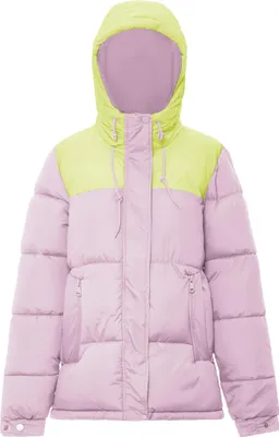 Produktbild von Tavite damen jacke - macaron pink saure limette, S