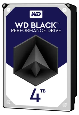 Produktbild von WD4005FZBX 4 TB  (SATA 6 Gb/s, 3,5", WD Black)