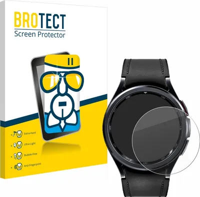 Produktbild von BROTECT Schutzglas für Samsung Galaxy Watch 6 Classic (47 mm) Schutzfolie Panzer Folie Glas Display Schutz klar