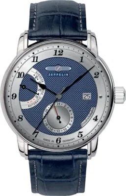 Zdjęcie produktu dla Zegarek męski ZEPPELIN 8590-3 granatowy klasyczny