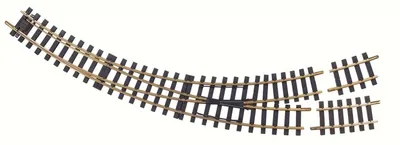 Produktbild von PIKO 35224 G Gleis Bogenweiche links 30° 15° 921.24 mm